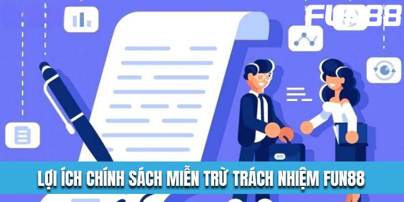 Tìm hiểu về miễn trừ trách nhiệm tại trang FUN88